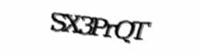 Security check image, please type the characters shown